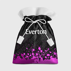 Мешок для подарков Everton pro football: символ сверху, цвет: 3D-принт