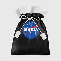 Мешок для подарков Маша Наса космос, цвет: 3D-принт