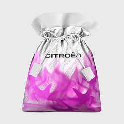 Мешок для подарков Citroen pro racing: символ сверху, цвет: 3D-принт