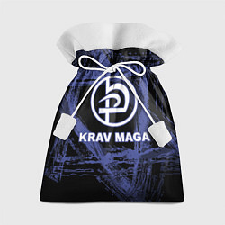 Мешок для подарков Krav-maga tactical defense system emblem, цвет: 3D-принт