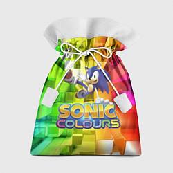 Мешок для подарков Sonic Colours - Hedgehog - Video game, цвет: 3D-принт