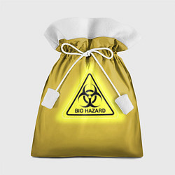 Мешок для подарков Biohazard - биологическая опасность, цвет: 3D-принт