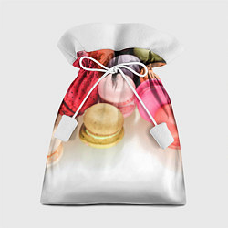 Мешок для подарков Разноцветные макаруны, цвет: 3D-принт