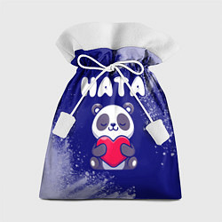 Мешок для подарков Ната панда с сердечком, цвет: 3D-принт