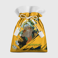 Мешок для подарков Ребекка из Киберпанка, цвет: 3D-принт