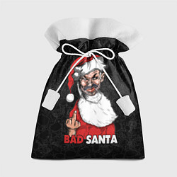 Мешок для подарков Fuck you, bad Santa, цвет: 3D-принт