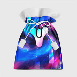 Мешок для подарков Destiny неоновый космос, цвет: 3D-принт