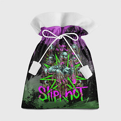 Мешок для подарков Slipknot satan, цвет: 3D-принт