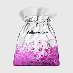 Мешок для подарков Volkswagen pro racing: символ сверху, цвет: 3D-принт