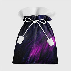 Мешок для подарков Абстрактные блёстки и звёзды, цвет: 3D-принт