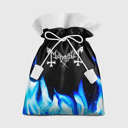 Мешок для подарков Mayhem blue fire, цвет: 3D-принт