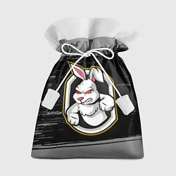 Мешок для подарков Rabbit злейший, цвет: 3D-принт