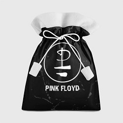 Мешок для подарков Pink Floyd glitch на темном фоне, цвет: 3D-принт