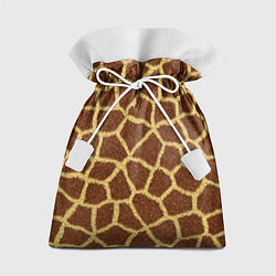 Мешок для подарков Текстура жирафа, цвет: 3D-принт