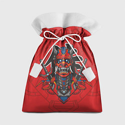 Мешок для подарков Самурай - демон, цвет: 3D-принт