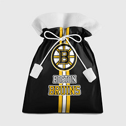 Мешок для подарков Бостон Брюинз - НХЛ, цвет: 3D-принт