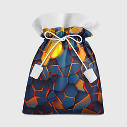 Мешок для подарков Плитки со свечением, цвет: 3D-принт