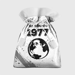 Мешок для подарков На Земле с 1977: краска на светлом, цвет: 3D-принт