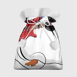 Подарочный мешок Пингвин- басист