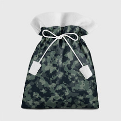 Мешок для подарков Болотный камуфляж, цвет: 3D-принт