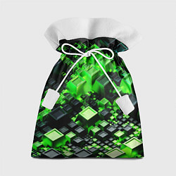 Мешок для подарков Броня крипера из майнкрафт, цвет: 3D-принт