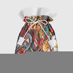 Мешок для подарков Иредзуми: демон и дракон, цвет: 3D-принт