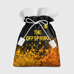 Мешок для подарков The Offspring - gold gradient: символ сверху, цвет: 3D-принт