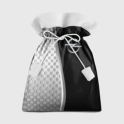 Мешок для подарков Опель черный серебристый, цвет: 3D-принт