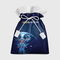 Мешок для подарков Subnautica подводный город, цвет: 3D-принт