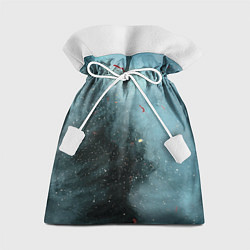 Мешок для подарков Синий дым и остатки красок, цвет: 3D-принт