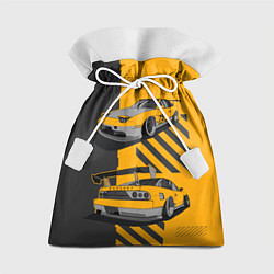 Мешок для подарков Nissan 180sx art, цвет: 3D-принт