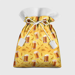 Мешок для подарков Кружки с пенным пивом, цвет: 3D-принт