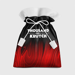 Мешок для подарков Thousand Foot Krutch red plasma, цвет: 3D-принт