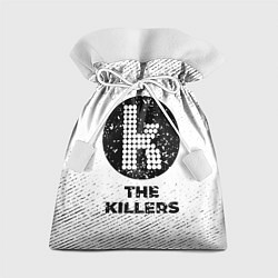 Мешок для подарков The Killers с потертостями на светлом фоне, цвет: 3D-принт