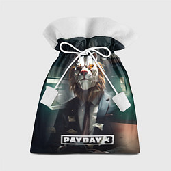 Мешок для подарков Payday 3 lion, цвет: 3D-принт