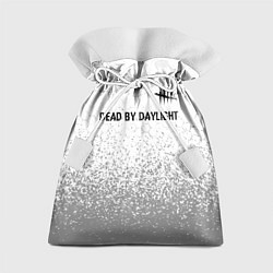 Мешок для подарков Dead by Daylight glitch на светлом фоне: символ св, цвет: 3D-принт