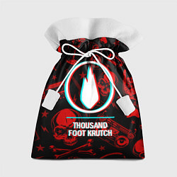Мешок для подарков Thousand Foot Krutch rock glitch, цвет: 3D-принт