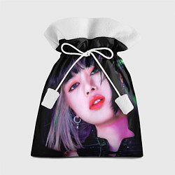 Мешок для подарков Blackpink Lisa brunette, цвет: 3D-принт