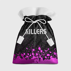 Мешок для подарков The Killers rock legends: символ сверху, цвет: 3D-принт