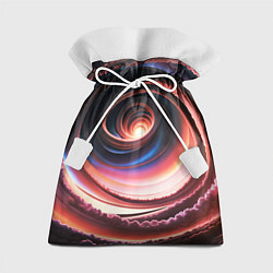 Мешок для подарков Вихрь из звезд и облаков, цвет: 3D-принт