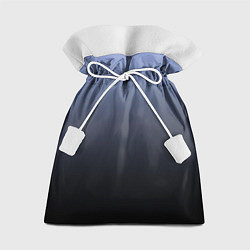 Мешок для подарков Градиент сиренево-черный, цвет: 3D-принт