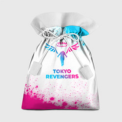 Мешок для подарков Tokyo Revengers neon gradient style, цвет: 3D-принт