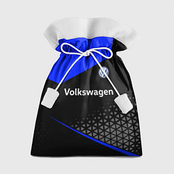 Мешок для подарков Фольцваген - blue uniform, цвет: 3D-принт
