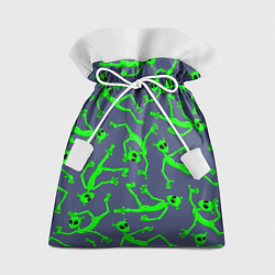 Мешок для подарков Инопланетяне паттерн, цвет: 3D-принт