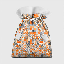 Мешок для подарков Узор с кружками, цвет: 3D-принт