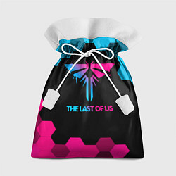 Мешок для подарков The Last Of Us - neon gradient, цвет: 3D-принт