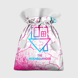 Мешок для подарков The Neighbourhood neon gradient style, цвет: 3D-принт