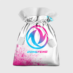 Мешок для подарков Dongfeng neon gradient style, цвет: 3D-принт