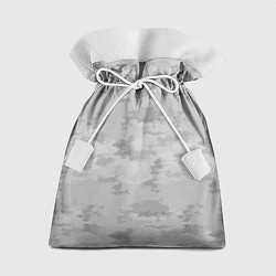 Мешок для подарков Светло-серый пятнистый паттерн, цвет: 3D-принт