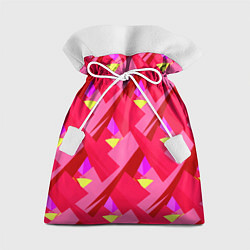 Мешок для подарков Красные плоскости, цвет: 3D-принт